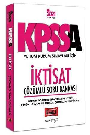 Yargı 2021 KPSS A Grubu ve Tüm Kurum Sınavları İçin İktisat Çözümlü Soru Bankası Yargı Yayınları