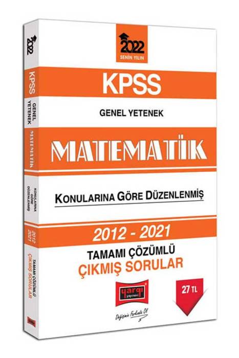 Yargı 2022 KPSS Matematik Çıkmış Sorular Konularına Göre Çözümlü