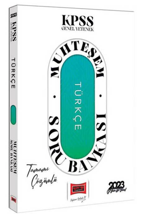 2023 KPSS Genel Yetenek Türkçe Tamamı Çözümlü Soru Bankası Yargı Yayınları