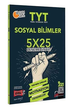 Yargı 2021 TYT Sosyal Bilimler 5×25 Motivasyon Deneme Sınavı Yargı Yayınları