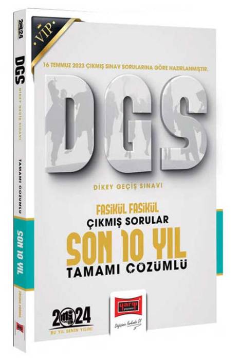 2024 DGS Çıkmış Sorular Fasikül Fasikül Tamamı Çözümlü Son 10 Yıl Yargı Yayınları