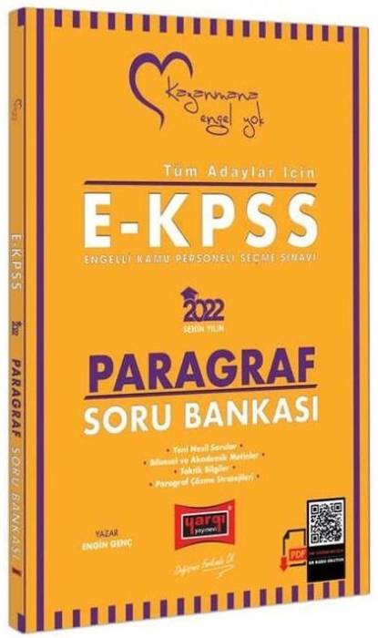 Yargı 2022 EKPSS Tüm Adaylar Paragraf Soru Bankası Çözümlü Yargı Yayınları