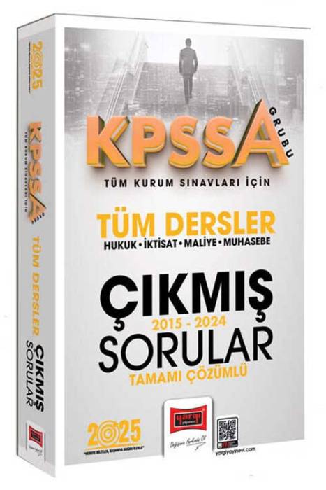 2025 KPSS-A Grubu Tüm Kurum Sınavları İçin Tüm Dersler 10 Yıl Çıkmış Sorular Yargı Yayınları