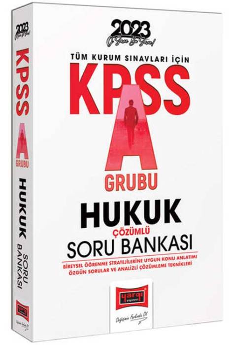 2023 KPSS A Grubu Hukuk Soru Bankası Yargı Yayınları