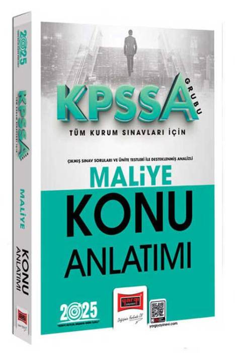 2025 KPSS-A Grubu Tüm Kurum Sınavları İçin Maliye Konu Anlatımı Yargı Yayınları