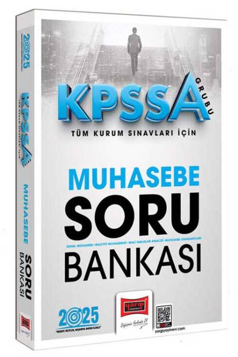 2025 KPSS-A Grubu Tüm Kurum Sınavları İçin Muhasebe Soru Bankası Yargı Yayınları