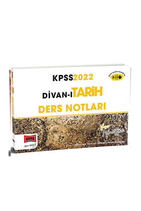 Yargı 2022 KPSS Divan-ı Tarih Ders Notları Yargı Yayınları