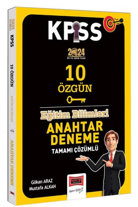 2024 KPSS Eğitim Bilimleri Anahtar Serisi Tamamı Çözümlü 10 Özgün Deneme Yargı Yayınları