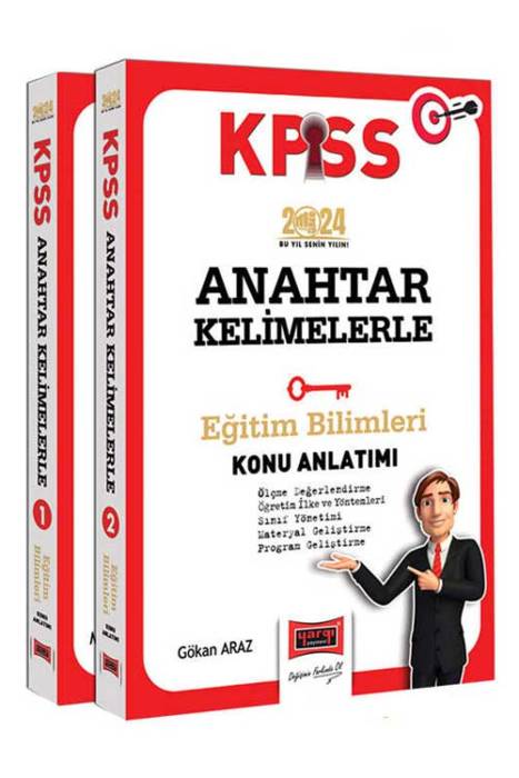 2024 KPSS Eğitim Bilimleri Anahtar Kelimelerle Konu Anlatımı (2 Kitap) Yargı Yayınları