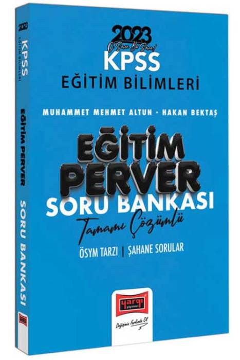 2023 KPSS Eğitim Bilimleri Eğitimperver Tamamı Çözümlü Soru Bankası Yargı Yayınları