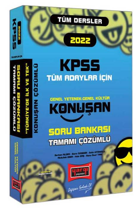 Yargı 2022 KPSS Genel Yetenek Genel Kültür Tüm Dersler Tamamı Çözümlü Konuşan Soru Bankası