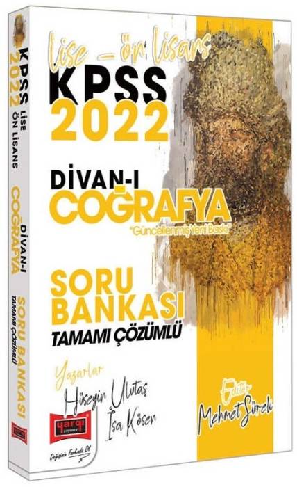 Yargı 2022 KPSS Lise Ön Lisans Divanı Coğrafya Soru Bankası Çözümlü - Hüseyin Ulutaş Yargı Yayınları