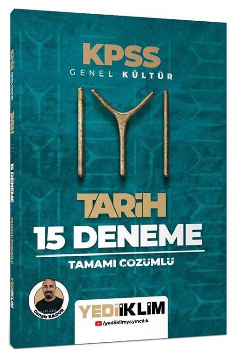 2025 KPSS Genel Kültür IYI Tarih Tamamı Çözümlü 15 Deneme Yargı Yayınları