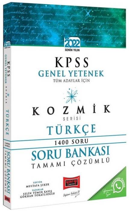 Yargı 2022 KPSS Türkçe Kozmik Serisi Soru Bankası Çözümlü Yargı Yayınları