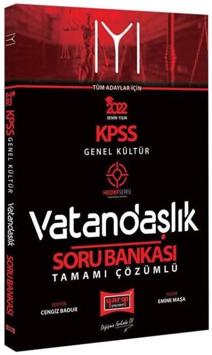 Yargı 2022 KPSS Vatandaşlık Hedef Serisi Soru Bankası Çözümlü - Emine Maşa Yargı Yayınları