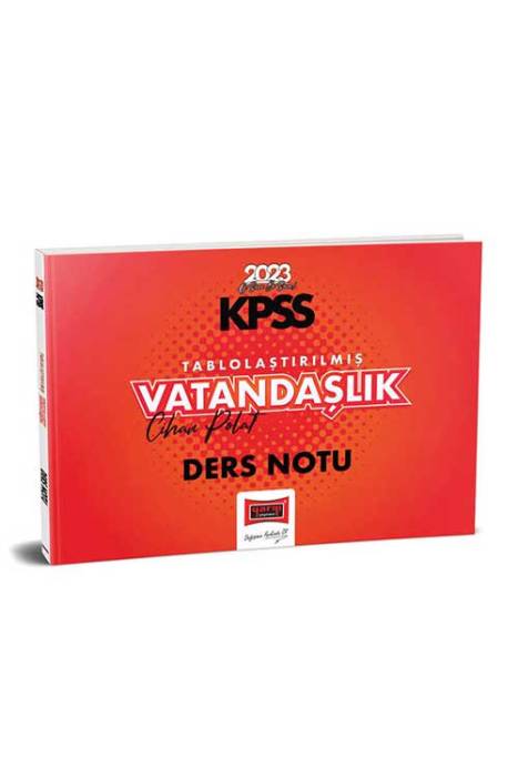 2023 KPSS Tablolaştırılmış Vatandaşlık Ders Notu Yargı Yayınları