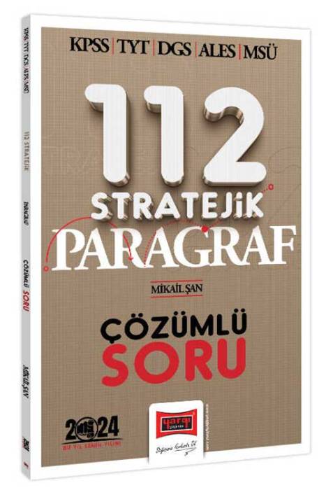 2024 112 Stratejik Paragraf Soru Bankası Yargı Yayınları