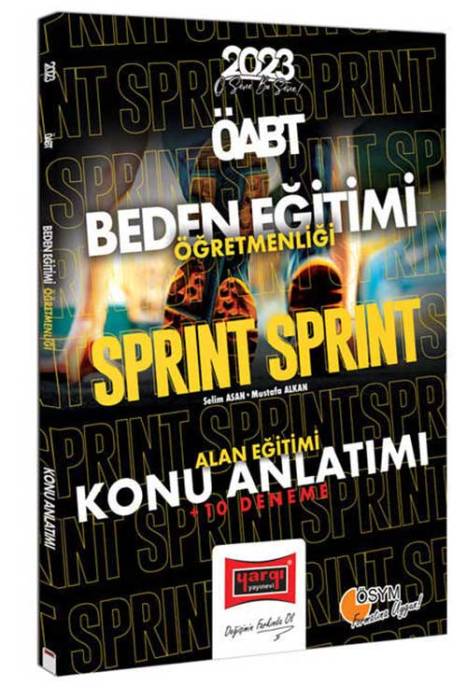 2023 KPSS ÖABT Sprint Beden Eğitimi Öğretmenliği Konu Anlatımı +10 Deneme Yargı Yayınları