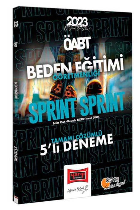 2023 KPSS ÖABT Sprint Beden Eğitimi Öğretmenliği Tamamı Çözümlü 5 Deneme Yargı Yayınları