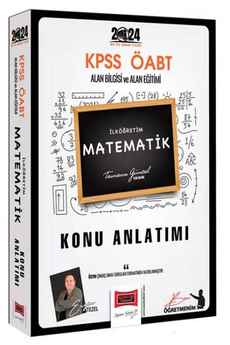 2024 ÖABT İlköğretim Matematik Öğretmenliği Konu Anlatımı Yargı Yayınları