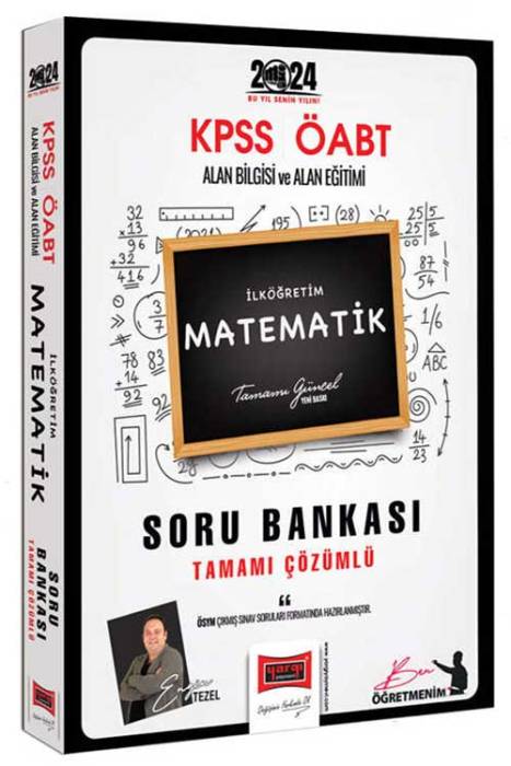 2024 ÖABT İlköğretim Matematik Öğretmenliği Soru Bankası Yargı Yayınları