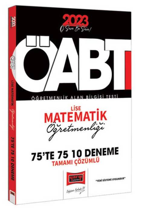 2023 KPSS ÖABT Lise Matematik Öğretmenliği Tamamı Çözümlü 10 Deneme Yargı Yayınları