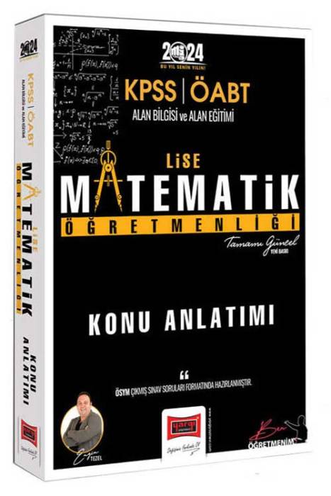 2024 ÖABT Lise Matematik Öğretmenliği Konu Anlatımı Yargı Yayınları