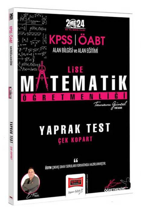 2024 ÖABT Lise Matematik Öğretmenliği Yaprak Test Yargı Yayınları