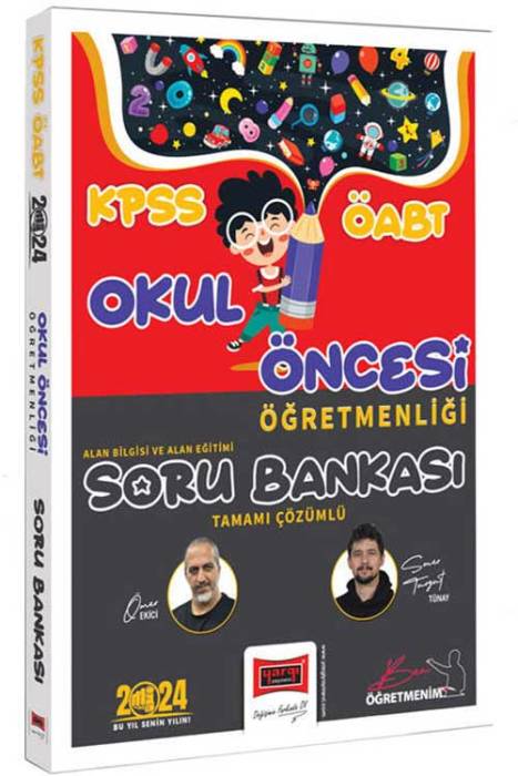 2024 ÖABT Okul Öncesi Öğretmenliği Tamamı Çözümlü Soru Bankası (Alan Bilgisi ve Alan Eğitimi) Yargı Yayınları