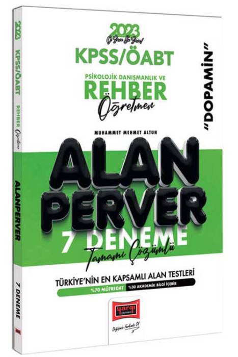 2023 KPSS ÖABT Psikolojik Danışmanlık ve Rehber Öğretmen (PDR) Tamamı Çözümlü 7 Deneme Yargı Yayınları