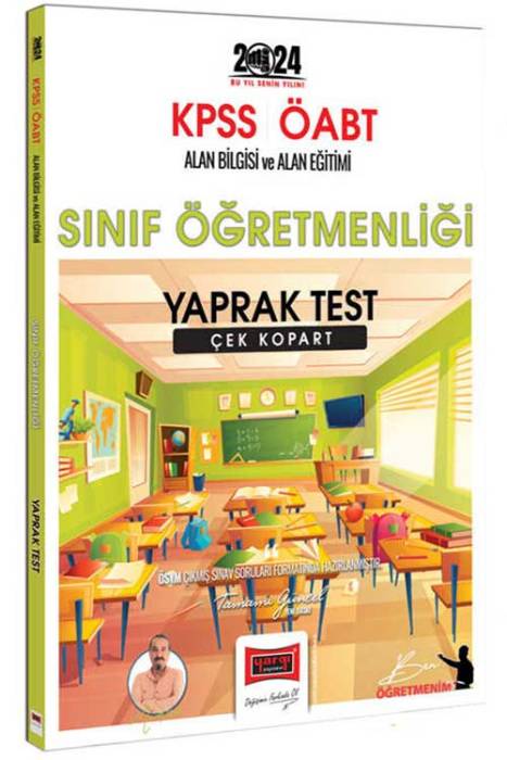 2024 ÖABT Sınıf Öğretmenliği Çek Kopart Yaprak Test Yargı Yayınları