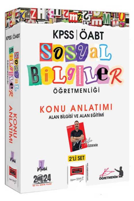 2024 ÖABT Sosyal Bilgiler Öğretmenliği Konu Anlatımı 2'li Set (Alan Bilgisi ve Alan Eğitimi) Yargı Yayınları