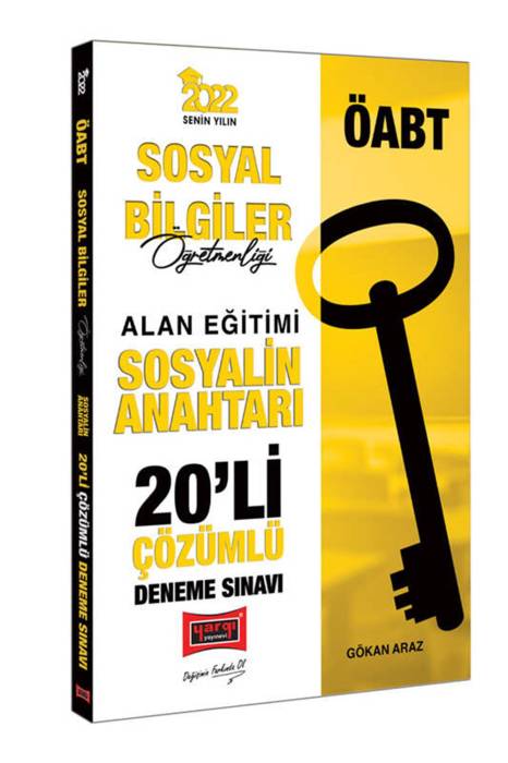 Yargı 2022 ÖABT Sosyal Bilgiler Öğretmenliği Sosyalin Anahtarı Çözümlü 20'li Deneme Yargı Yayınları