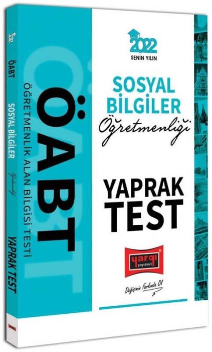 Yargı 2022 ÖABT Sosyal Bilgiler Öğretmenliği Yaprak Test Yargı Yayınları