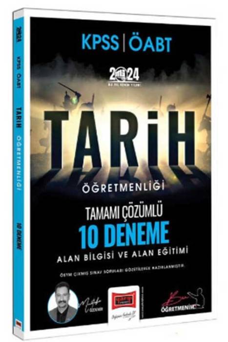 2024 ÖABT Tarih Öğretmenliği 10 Deneme Çözümlü Yargı Yayınları