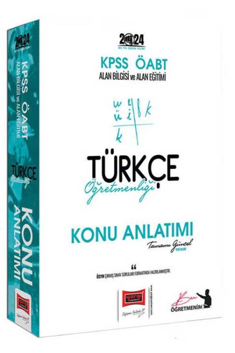 2024 ÖABT Türkçe Öğretmenliği Konu Anlatımı Yargı Yayınları