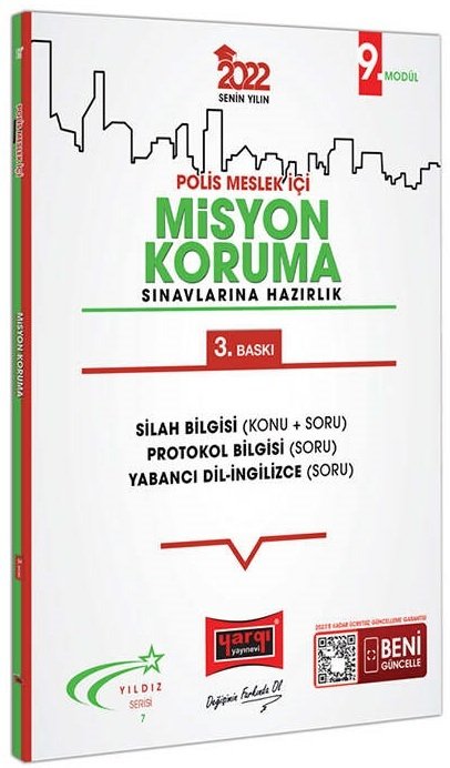 Yargı 2022 Polis Meslek İçi Misyon Koruma Konu Anlatımlı Soru Bankası Yıldız Serisi 3. Baskı Yargı Yayınları