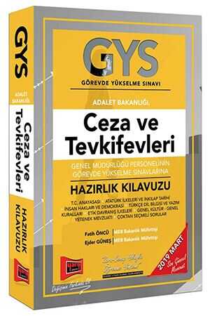 Yargı GYS Ceza ve Tevkifevleri Genel Müdürlüğü Personelinin Görevde Yükselme Sınavlarına Hazırlık Kılavuzu Yargı Yayınları