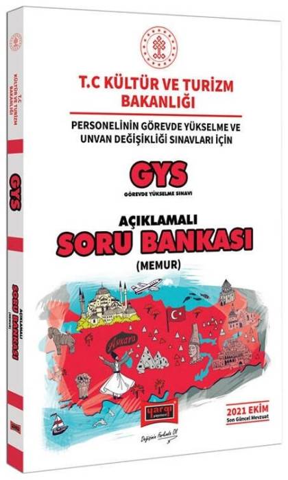 Yargı GYS Görevde Yükselme Kültür ve Turizm Bakanlığı Memur Soru Bankası Çözümlü Yargı Yayınları