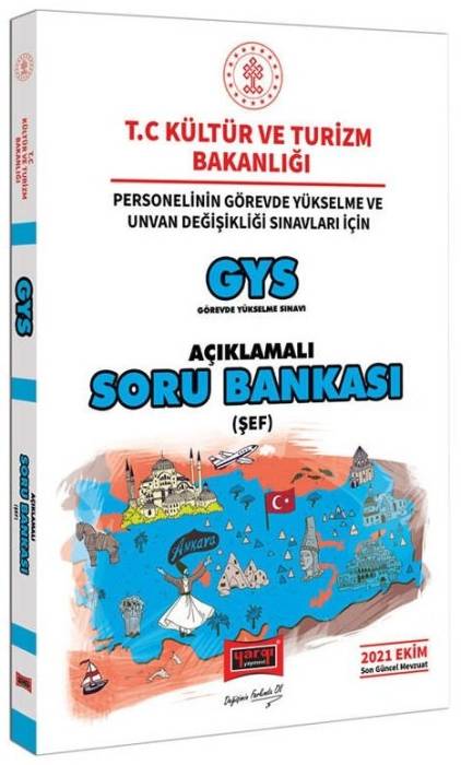 Yargı GYS Görevde Yükselme Kültür ve Turizm Bakanlığı Şef Soru Bankası Çözümlü Yargı Yayınları