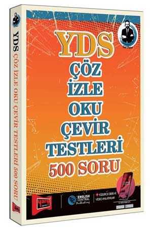 YDS Çöz İzle Oku Çevir Testleri 500 Soru Yargı Yayınları