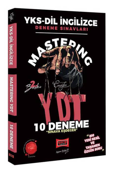 Yargı YKS-DİL İngilizce Deneme Sınavları Mastering YDT 10 Deneme Sınavı 2.Baskı Yargı Yayınları