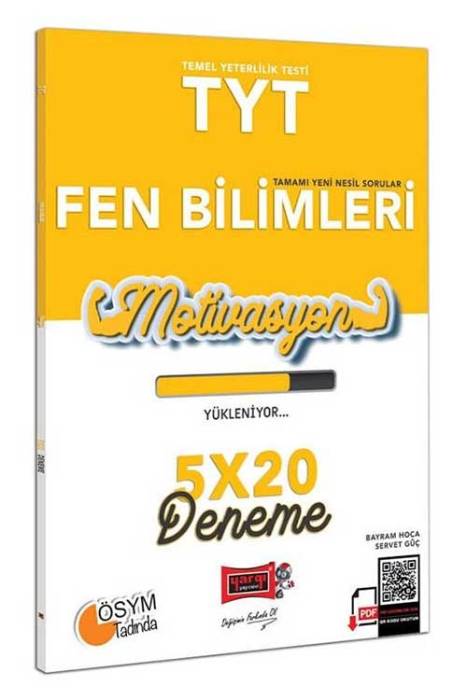 Yargı YKS TYT Fen Bilimleri Motivasyon 5x20 Deneme Yargı Yayınları