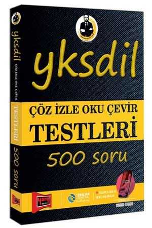 Yargı YKSDİL Çöz İzle Oku Çevir Testleri 500 Soru Yargı Yayınları