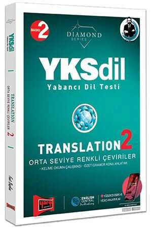 Yargı YKSDİL Yabancı Dil Testi Translation 2 Orta Seviye Renkli Çeviriler Yargı Yayınları