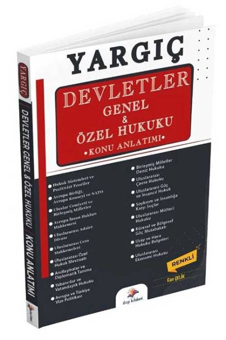 Yargıç Devletler Genel Özel Hukuku Konu Anlatımı Dizgi Kitap Yayınları