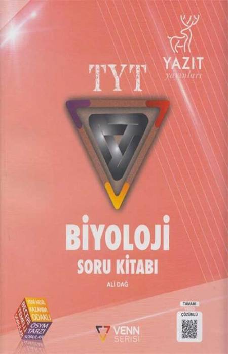 Yazıt TYT Biyoloji Venn Serisi Soru Kitabı Yazıt Yayınları