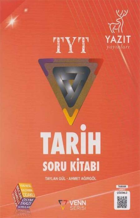 Yazıt YKS TYT Tarih Soru Kitabı Venn Serisi Yazıt Yayınları