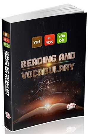 Editör YDS E-YDS YÖKDİL Reading and Vocabulary Editör Yayınevi