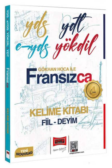 2025 YDS YDT E-YDS YÖKDİL Gökhan Hoca İle Fransızca Kelime Kitabı Fiil-Deyim Yargı Yayınları